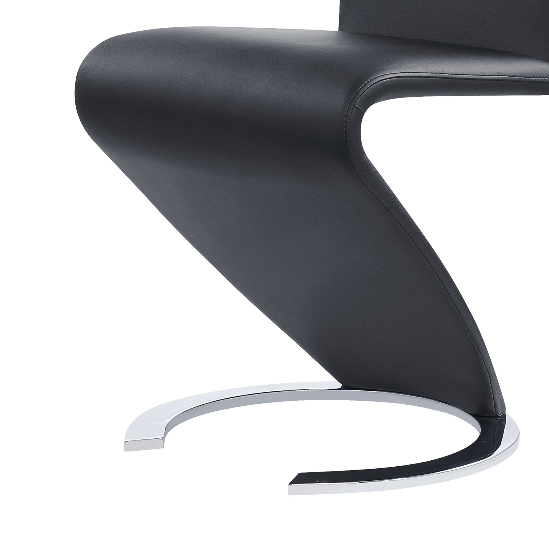 Marcus - Horseshoe Dining Chairs (Set of 2) - Black - Image 7