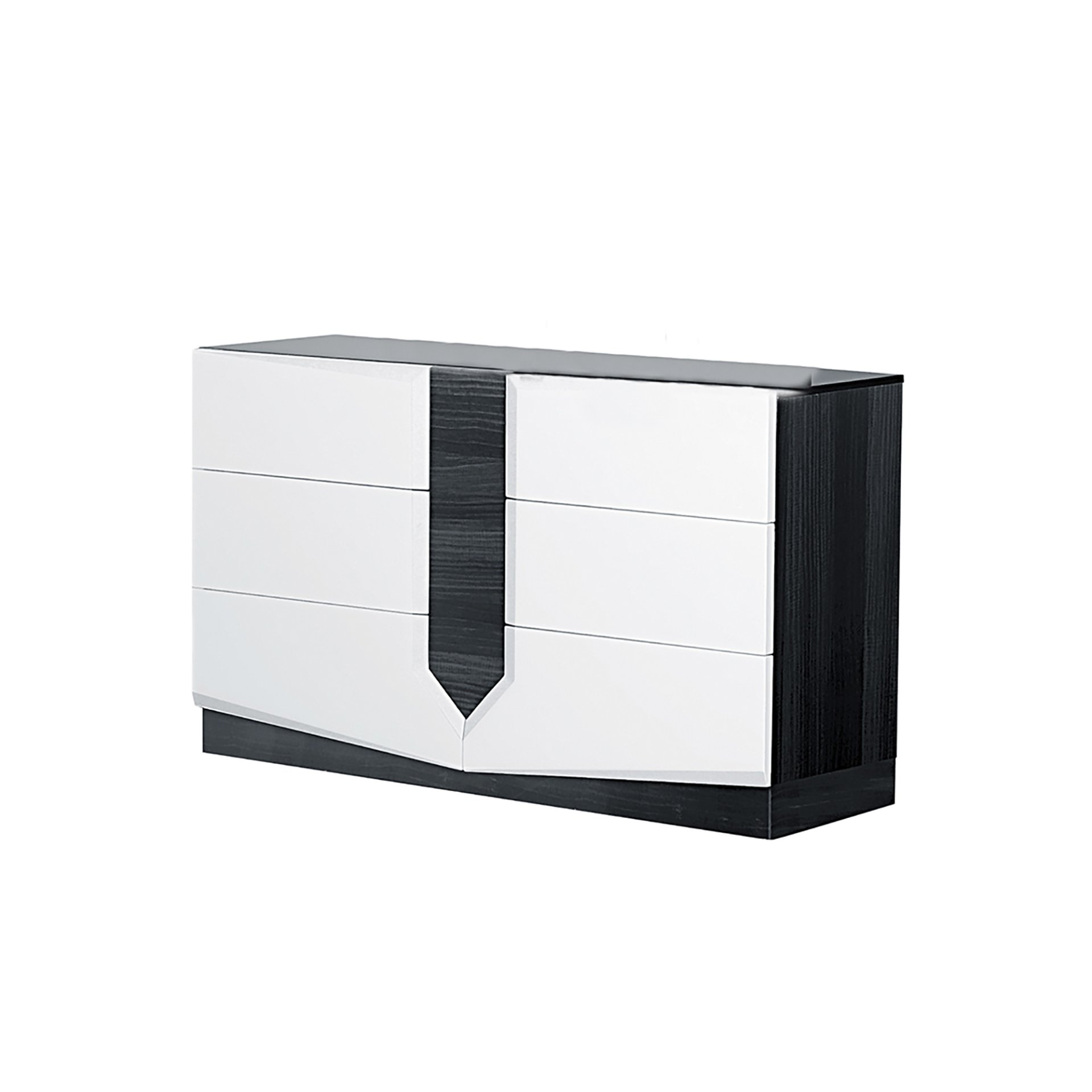 Vios - Zebra High Gloss Dresser - White - Image 5