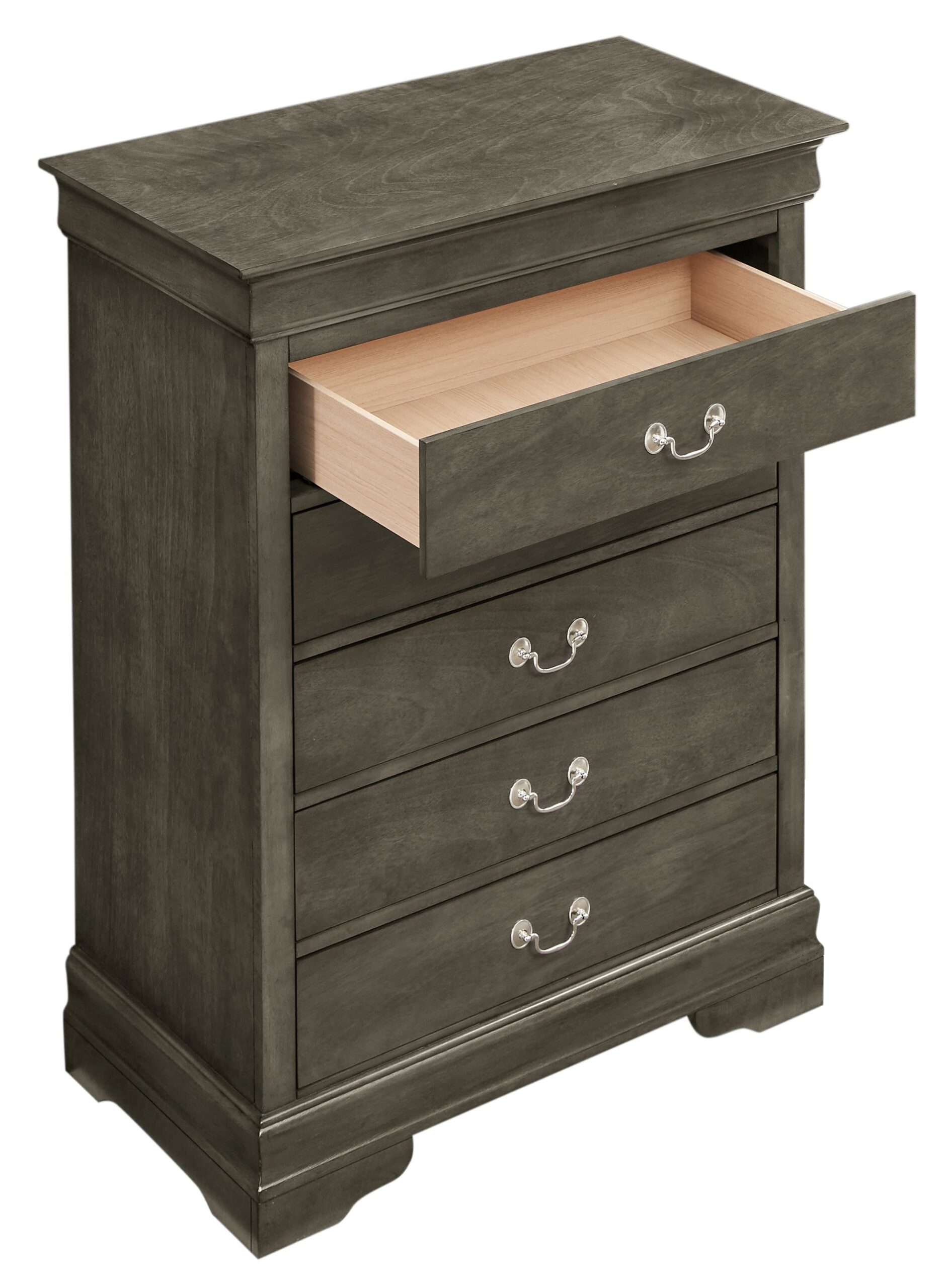 Traditional Style Storage Chest - Gray - Image 6