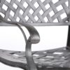 Sparta - Modern Dining Arm Chair - Dupione Brown - Image 10