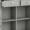 Acadian - Entryway Storage Cabinet - Fog Gray - Image 6