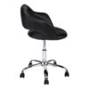 Office Chair, Adjustable Height, Swivel, Ergonomic, Armrests, Modern Design - Black - Image 4