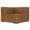 Rex - Left Sectional Sofa And Ottoman - Brown - Image 2