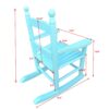 Children's Rocking Chair Indoor Or Outdoor, Suitable For Kids, Durable - Light Blue - Image 3