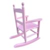 Children's Rocking Chair Indoor Or Outdoor, Suitable For Kids, Durable - Light Pink - Image 5
