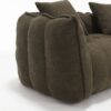 Soft Beanbag Chair With High Resilience Foam Core For Two People - Olive Green - Image 19