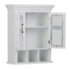 Avington - Two Door Wall Cabinet With Cubbies - Pure White - Image 6