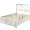 King X Storage Bed - White - Image 2