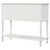 Hearth & Haven Stella - Buffet Storage Cabinet With Bottom Shelf - White - Image 10