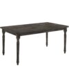 Claudia II - Weathered 7 Pieces Dining Room Set - Gray - Image 3