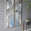 Elongated Modern Abstract Oil Paintings, Wall Art For Living Room Dining Room Bedroom Office Entryway (Set of 2) - Multicolor - Image 5