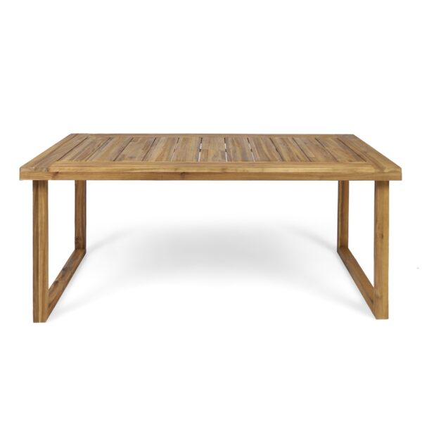 Outdoor Dining Table - Sandblast Natural