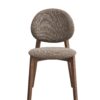 Hadasa - Linen Side Chair (Set of 2) - Light Brown - Image 4