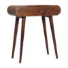 Mini Round Fold Vanity - Chestnut - Image 8