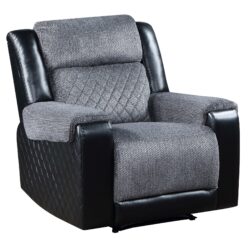 Alicia - Recliner - Gray Black