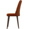 Katie - Mid-Century Modern Dining Chair (Set of 2) - Orange - Image 4