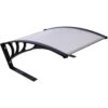 Weather Resistant Polycarbonate Canopy Outdoor Shade Cover For Robotic Lawn Mowers - Black - Image 5