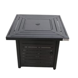 Propane / Gas Fire Pit Table - Black