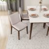 Laura - Mid-Century Modern Dining Chair (Set of 2) - Beige - Image 11