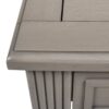 Dauphin - Storage Shelf Side Table - Gray Cashmere - Image 7