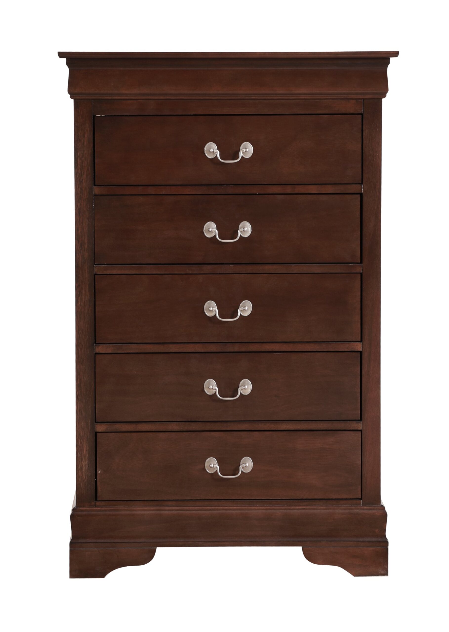 Louis Phillipe - Traditional Style Chest - Cappuccino - Image 2