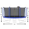 168.11" Trampoline With Basketball Hoop, Astm Approved Reinforced Type Outdoor Trampoline With Enclosure Net - Blue - Image 3