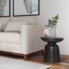 Toby - Metal Accent Table - Antique Copper - Image 4