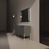 Modern Freestanding Bathroom Vanity With Storage Cabinet And Soft Close Doors - Dark Oak - Image 6