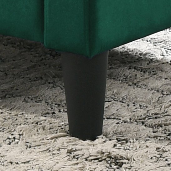 Hale - Velvet Accent Armchair With Tufting - Green - Image 5