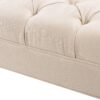Lewis Bolster - Arm Entryway Bench - Sky Neutral Beige - Image 4