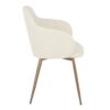 Boyne - Contemporary Chair (Set of 2) - Antique Copper / Cream - Image 3