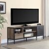 Nantan - TV Stand - Rustic Oak / Black - Image 8