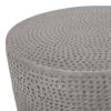 Outdoor Lightweight Concrete, Side Table - Natural - Image 8