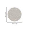 Curve - Round Rug - Silver - Image 6