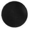 Circle Mirror With Metal Beaded Frame, Wall Mirror For Living Room Bedroom Entryway - Black - Image 9