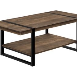 Coffee Table, Accent, Cocktail, Rectangular, Living Room, Contemporary, Modern - Brown