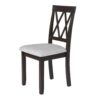 3 Piece Kitchen Dining Set With Drop Leaf Dining Table And 2 Dining Upholstered Chairs, Dining Room Set For Small Places - Espresso - Image 15