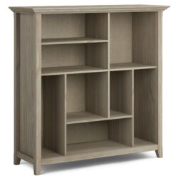 Amherst - Multi Cube Bookcase And Storage Unit - Distressed Gray