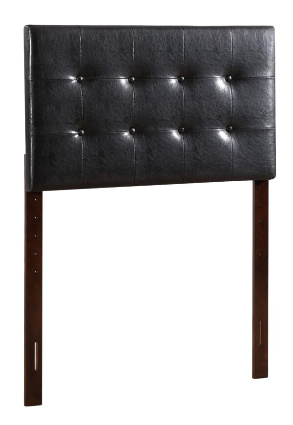 Super Nova - Twin Panel Headboard - Black