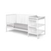 Palmer - 3 In 1 Convertible Crib, Changer Combo - White - Image 10