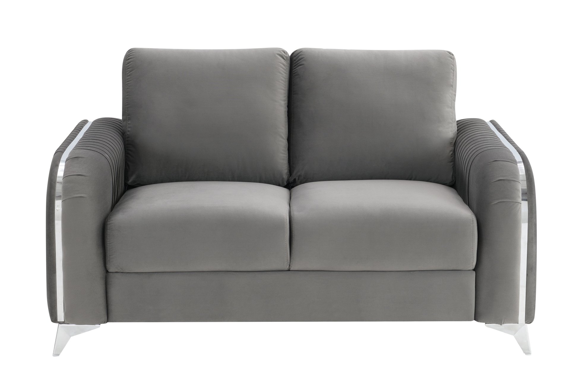 Wenona - 3 Piece Living Room Set Sofa Loveseat Chair - Gray - Image 9