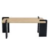 Coffee Table, Suitable For Modern Minimalist Living Rooms - Natural Wood - Image 11