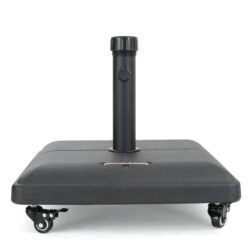Wheelie - Umbrella Base Square - Black