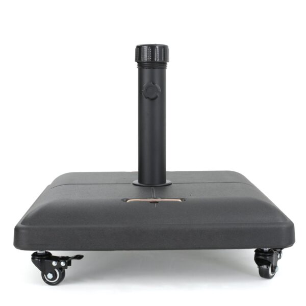 Wheelie - Umbrella Base Square - Black