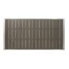Coral Outdoor Aluminum Dining Table With Faux Wood Top - Gray - Image 6