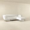 Addison - Right Sectional Sofa - Cream - Image 5