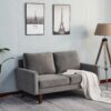Plush Comfort Loveseat - Gray - Image 11