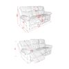 Bruni - Sofa With Manual Recline Function - Gray - Image 2