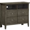 Charming TV Media Chest - Gray - Image 2