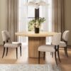 Harriet - Split Back Upholstered Dining Side Chair (Set of 2) - Merino Gray - Image 7